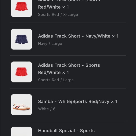 Sporty and Rich x Adidas Shorts - Picture 4 of 5